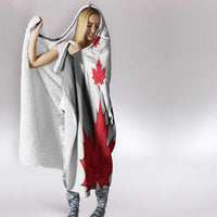 Canada Maple Leaf Hooded Blanket Unique Style
