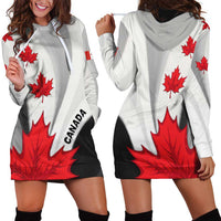 Canada Maple Leaf Hoodie Dress Unique Style