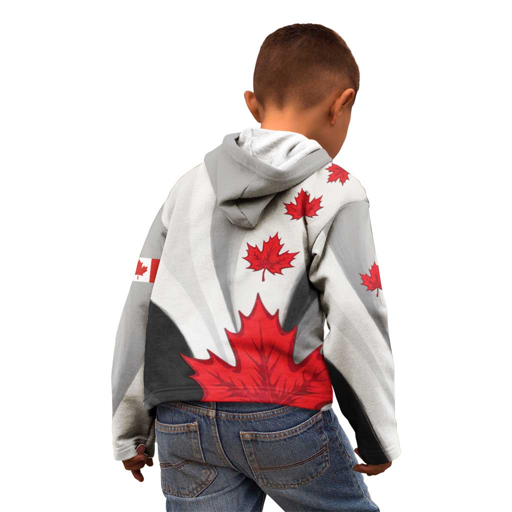 Canada Maple Leaf Kid Hoodie Unique Style