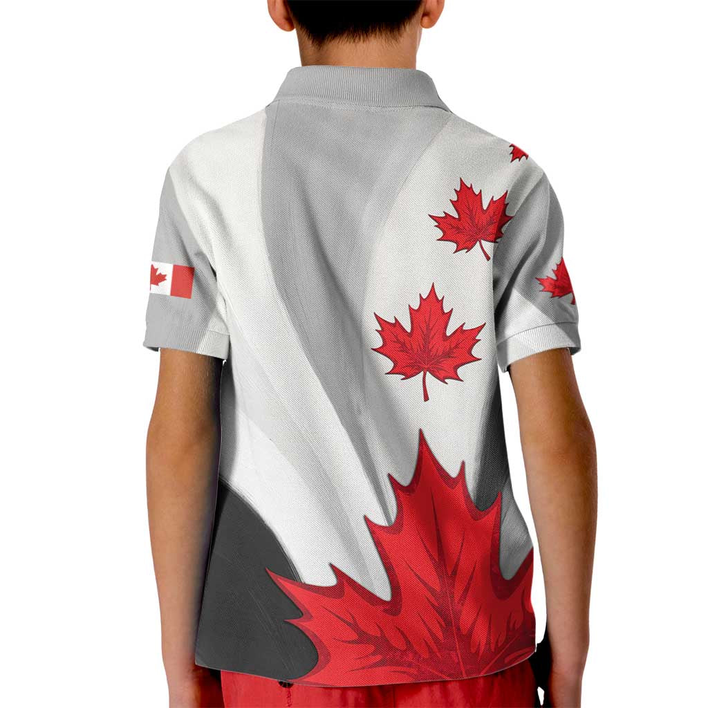 Canada Maple Leaf Kid Polo Shirt Unique Style