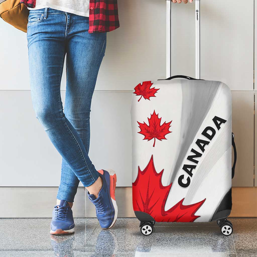 Canada Maple Leaf Luggage Cover Unique Style