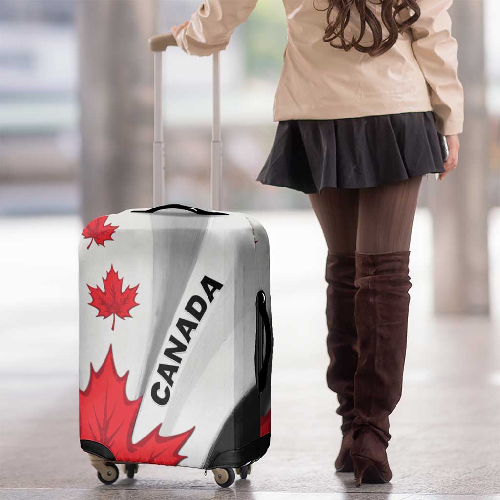 Canada Maple Leaf Luggage Cover Unique Style