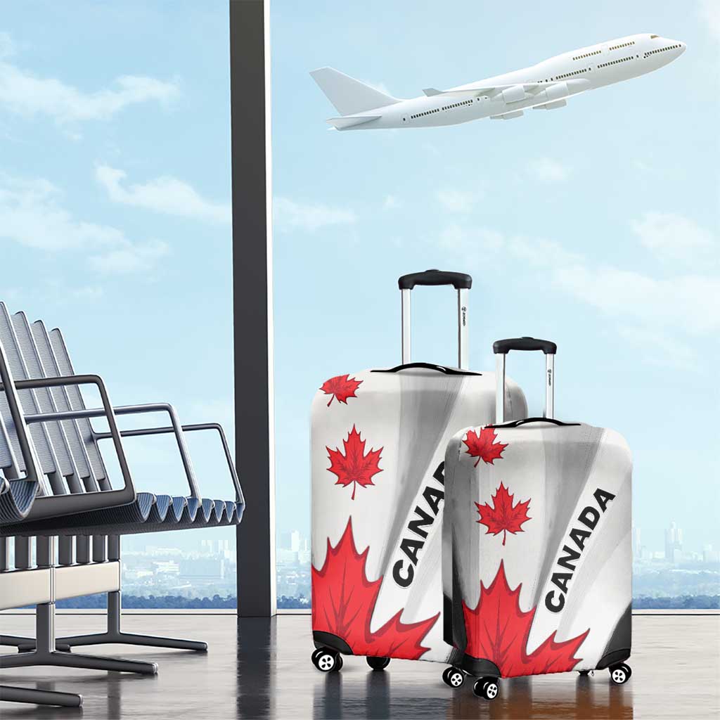Canada Maple Leaf Luggage Cover Unique Style