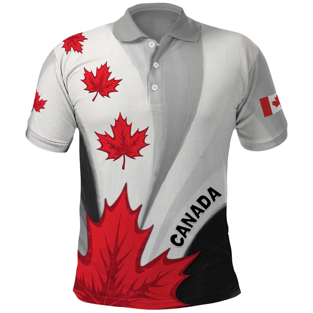 Canada Maple Leaf Polo Shirt Unique Style