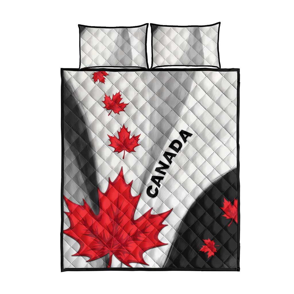 Canada Maple Leaf Quilt Bed Set Unique Style