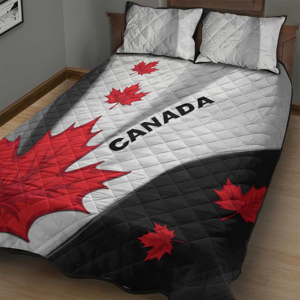 Canada Maple Leaf Quilt Bed Set Unique Style
