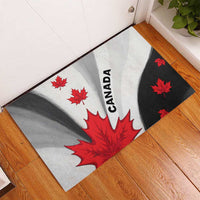 Canada Maple Leaf Rubber Doormat Unique Style