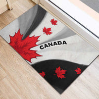 Canada Maple Leaf Rubber Doormat Unique Style