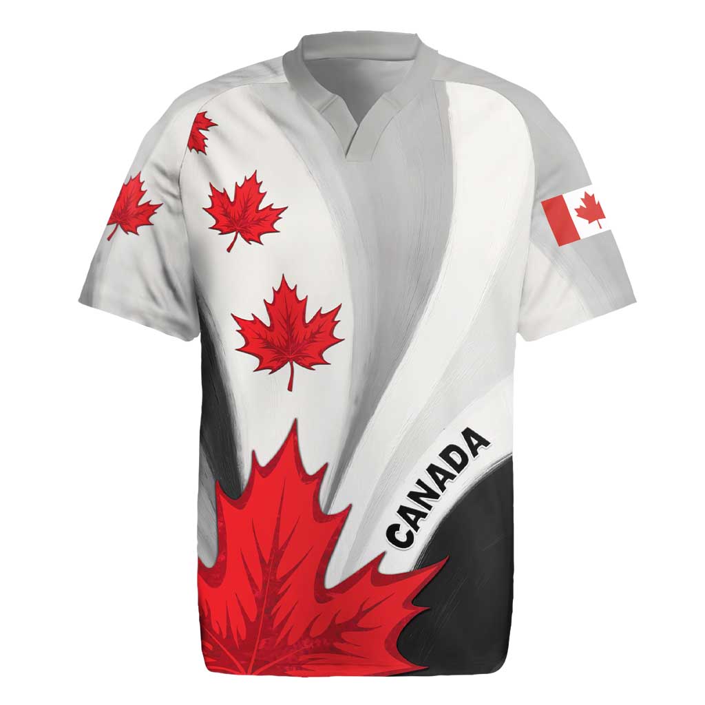 Canada Maple Leaf Rugby Jersey Unique Style