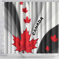 Canada Maple Leaf Shower Curtain Unique Style