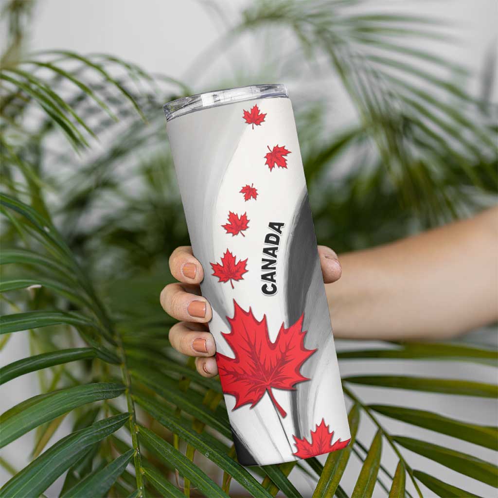 Canada Maple Leaf Skinny Tumbler Unique Style