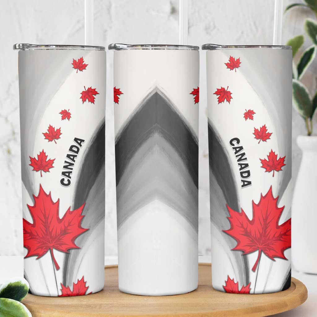 Canada Maple Leaf Skinny Tumbler Unique Style