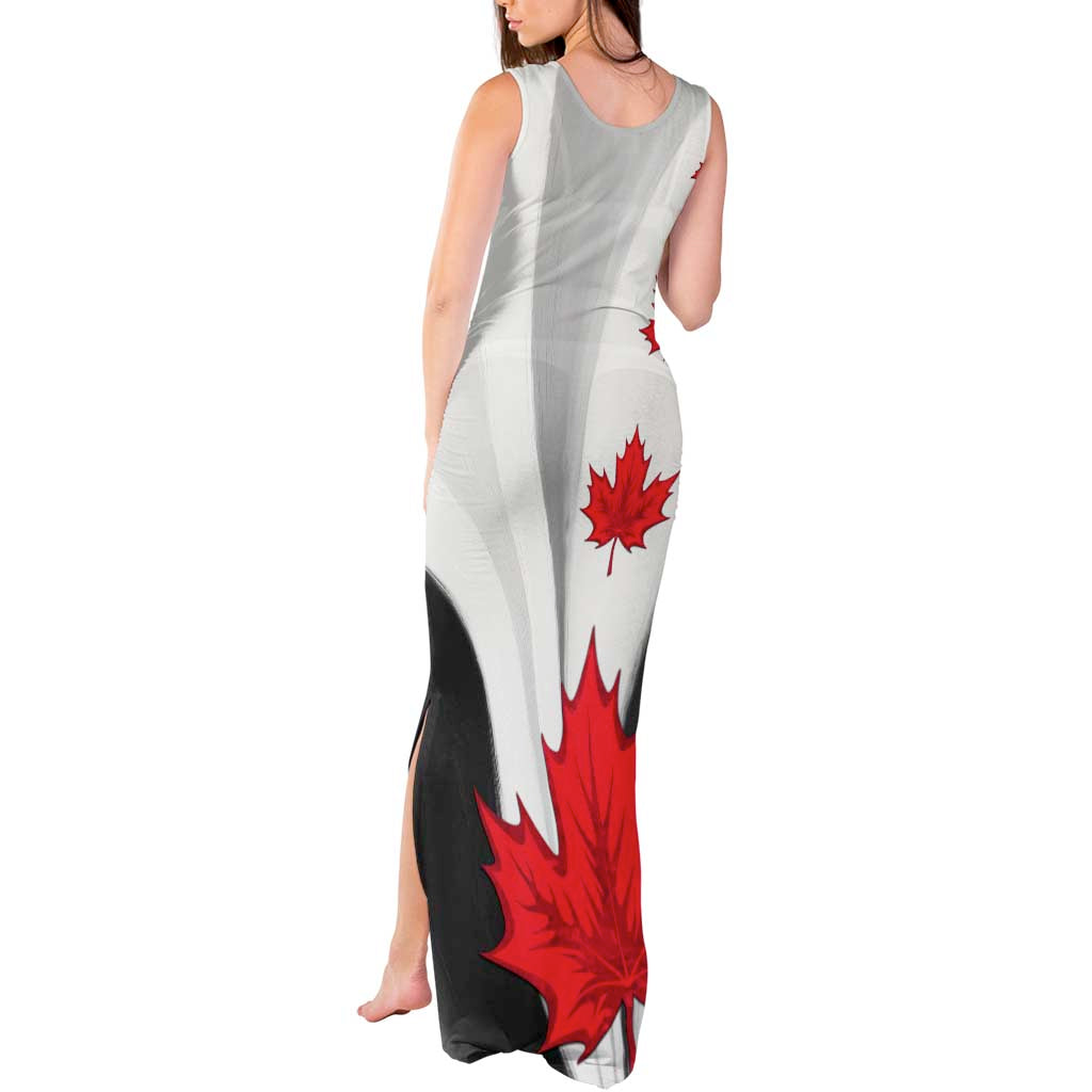 Canada Maple Leaf Tank Maxi Dress Unique Style