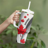 Canada Maple Leaf Tumbler With Handle Unique Style