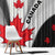 Canada Maple Leaf Window Curtain Unique Style