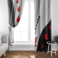 Canada Maple Leaf Window Curtain Unique Style