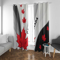 Canada Maple Leaf Window Curtain Unique Style