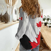 Canada Maple Leaf Women Casual Shirt Unique Style