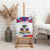 Haiti Heritage Month Canvas Wall Art Negre Marron With Hibiscus