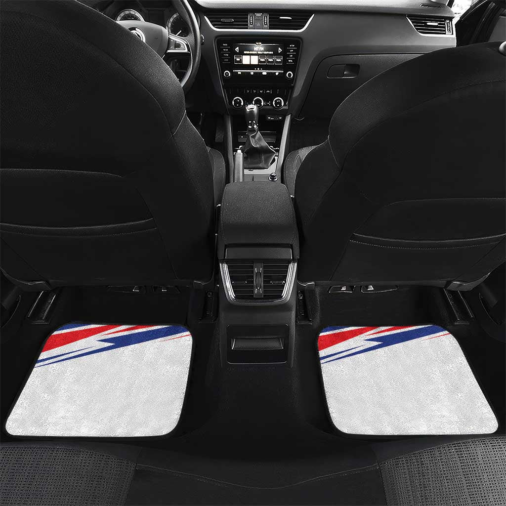 Haiti Heritage Month Car Mats Negre Marron With Hibiscus