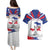 Personalized Haiti Heritage Month Couples Matching Puletasi and Hawaiian Shirt Negre Marron With Hibiscus