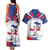 Personalized Haiti Heritage Month Couples Matching Tank Maxi Dress and Hawaiian Shirt Negre Marron With Hibiscus