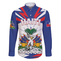 Personalized Haiti Heritage Month Family Matching Mermaid Dress and Hawaiian Shirt Negre Marron With Hibiscus