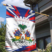 Haiti Heritage Month Garden Flag Negre Marron With Hibiscus