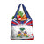 Haiti Heritage Month Grocery Bag Negre Marron With Hibiscus