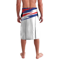 Personalized Haiti Heritage Month Lavalava Negre Marron With Hibiscus