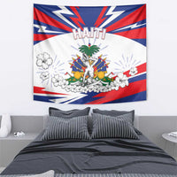 Haiti Heritage Month Tapestry Negre Marron With Hibiscus