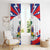 Haiti Heritage Month Window Curtain Negre Marron With Hibiscus