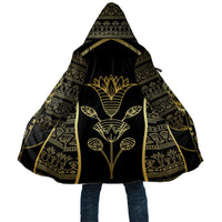 Egypt The Lotus Cloak Gold Bloom Hieroglyphic Patterns