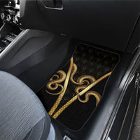 Egypt Uraeus Car Mats Gold Cobra Luxury Style