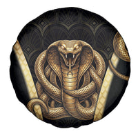 Egypt Uraeus Spare Tire Cover Gold Cobra Luxury Style