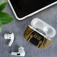 Custom Egypt KA AirPods Case Gold Symbol Hieroglyphic Texture