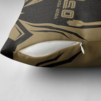 Custom Egypt KA Pillow Cover Gold Symbol Hieroglyphic Texture