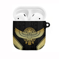Egypt BA AirPods Case Winged Pharaoh Hieroglyphic Patterns