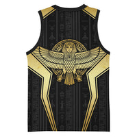 Egypt BA Basketball Jersey Winged Pharaoh Hieroglyphic Patterns