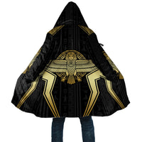 Egypt BA Cloak Winged Pharaoh Hieroglyphic Patterns