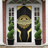 Egypt BA Door Cover Winged Pharaoh Hieroglyphic Patterns