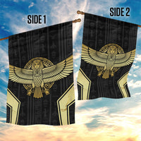 Egypt BA Garden Flag Winged Pharaoh Hieroglyphic Patterns