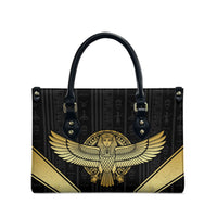 Egypt BA Leather Bag Winged Pharaoh Hieroglyphic Patterns