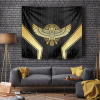 Egypt BA Tapestry Winged Pharaoh Hieroglyphic Patterns