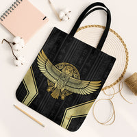 Egypt BA Tote Bag Winged Pharaoh Hieroglyphic Patterns