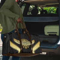 Egypt BA Travel Bag Winged Pharaoh Hieroglyphic Patterns