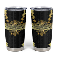 Egypt BA Tumbler Cup Winged Pharaoh Hieroglyphic Patterns