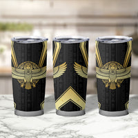 Egypt BA Tumbler Cup Winged Pharaoh Hieroglyphic Patterns