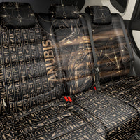 Egyptian God Anubis Back Car Seat Cover Jackal Headed Deity Ancient Egypt Mythology Gilded