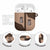 Cowcat AirPods Case Cowboy Cat Meowdy Retro Western Yoke Brown - Wonder Print Shop